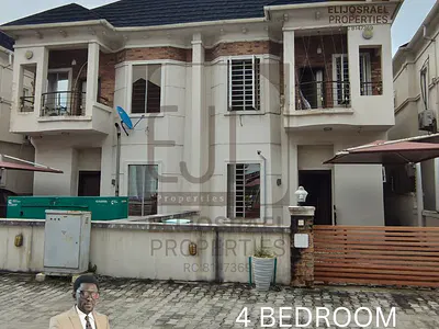 4 Bedroom Semi-Detached Duplex with BQ — Lekki, Lagos