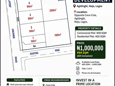 Mixed-Use Land Development — Ikeja, Lagos