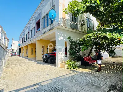 Spacious 4 Bedroom Terraced Duplex at Most Secured Well Planned Estate — Ikota, Lekki, Lagos