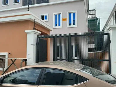 Video Available Newly Built 4 Bedroom Duplex with BQ an Security House — Lekki, Lagos