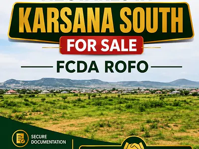 100 Hectares of Land — Karsana South, Karsana, Abuja