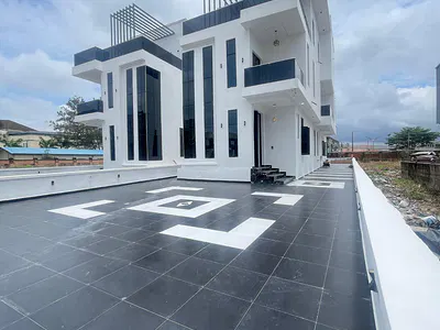Exquisite 5 Bedroom Fully Detached Duplex with Swimming Pool and BQ — Ajah, Lagos