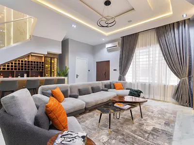 3 Bedroom Terrace Duplex with Swimming Pool and PS4 — Ikota GRA, Ikota, Lekki, Lagos