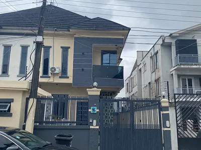 Furnished 4 Bedrooms Semi Detached Duplex + BQ — Chevron, Lekki Expressway, Lekki, Lagos