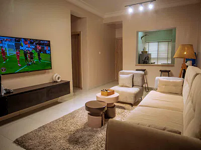 Beautiful 2 Bedrooms Shortlet Apartment in Chevron — Lekki, Lagos