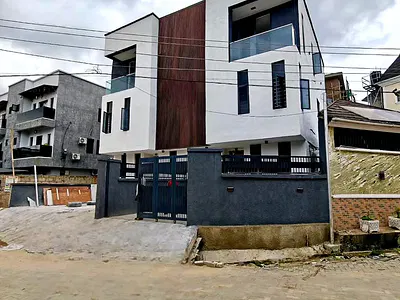 Beautiful 4 Bedroom Semi Detached Duplex with BQ in Secure Estate — Gbagada, Lagos