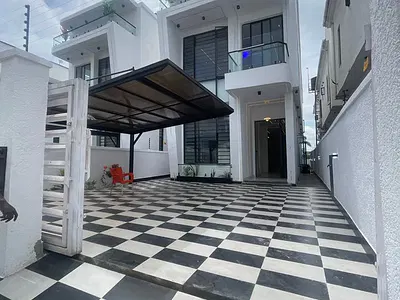 Luxury 5 Bedroom Fully Detached Duplex + Swimming Pool and BQ — Sangotedo, Ajah, Lagos