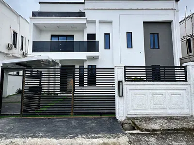Standard 4 Bedroom Duplex with Pool and BQ in an Estate — Ajah, Lagos