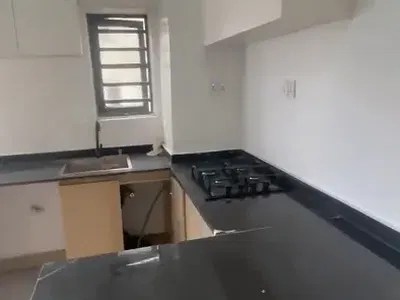 Serviced Mini Flat with Two Toilets, Balcony, Upstairs — Lekki, Lagos