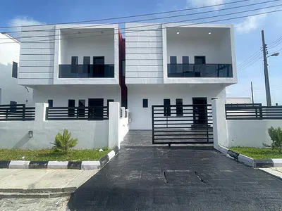 Newly Built 4 Bedroom Semi-Detached Duplex with BQ — Sangotedo, Ajah, Lagos