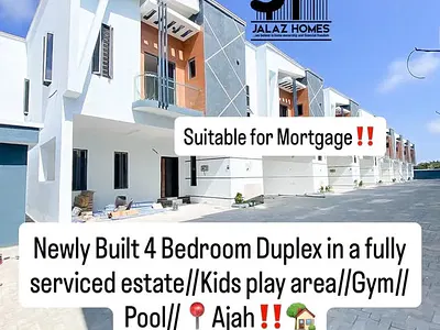Brand New 4 Bedroom Terraced Duplex — Lekki, Lagos