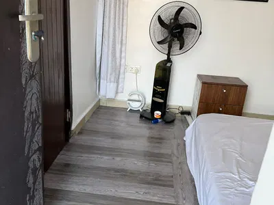 Furnished Serviced Single Room with Balcony — Ikate, Lekki, Lagos