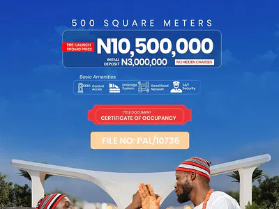 500SQM Residential Land with Certificate of Occupancy — Along Bende Road, Umuahia North, Umuahia, Abia