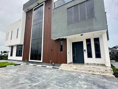 5 Bedroom Detached Duplex with BQ — Royal Garden Estate, Ajah, Lagos