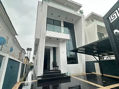 5 Bedroom Detached Duplex with BQ — Sangotedo, Ajah, Lagos
