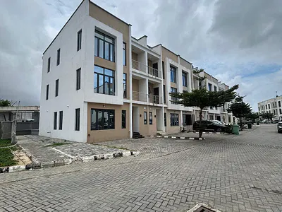 Serviced 4 Bedroom Terrace Duplex with a Room BQ — Ikate, Lekki, Lagos
