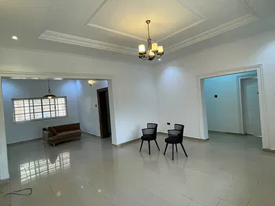 Fully Serviced 2 Bedroom Flat on the Ground Floor and on a Tarred Road — Utako, Abuja