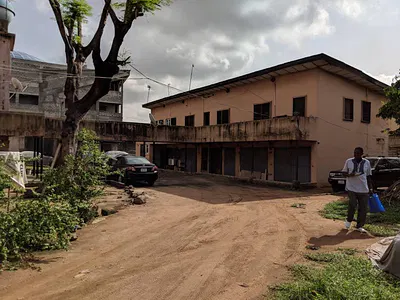Mixed Use Land with Existing Structure — On Ikorodu Road, Palmgrove, Ilupeju, Lagos