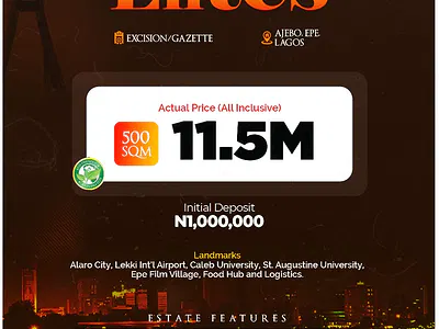 Land — Epe, Lagos