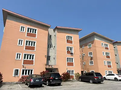 Very Spacious and Newly Out 2 Bedroom Flat in an Estate Along the Road — Ilaje Mobile Road, Ajah, Lagos