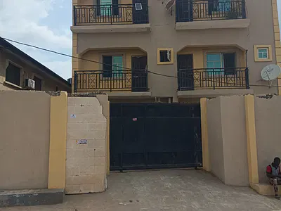 Block of Flats with 7 Units — Shola Martins, New Oko Oba, Ojokoro, Ifako-Ijaiye, Lagos