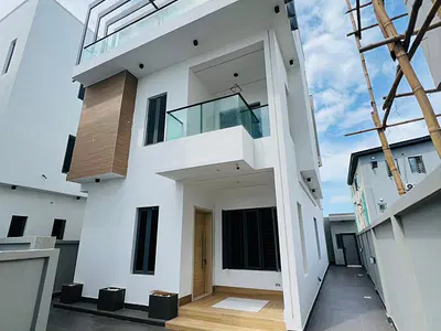 Brand New 5-Bedroom Fully Detached Duplex with BQ — Lekki Phase 1, Lekki, Lagos