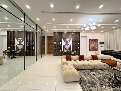 3 Bedroom Luxury Flat with Private Cinema — Off Freedom Way, Lekki Phase 1, Lekki, Lagos