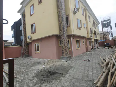 Sharp Spacious 3 Bedroom Flat Apartment, Close to Road in an Estate. — Ajah, Lagos