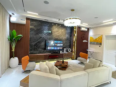 Luxury Furnished 4 Bed Terrace with Swimming Pool — Lekki, Lagos
