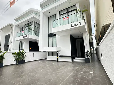 Stunning 5 Bedroom Duplex with a BQ, Pool, — Lekki, Lagos