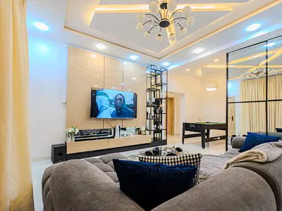 Furnished 2 Bedroom Apartment with a Private Cinema and PS5 — Lekki, Lagos