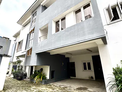 Serviced 4 Bedroom Terace Duplex with a BQ — Lekki, Lagos