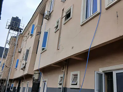 Tropical 2BR Flat — Yaba, Lagos