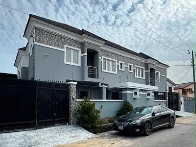 4 Bedroom Semi-Detached Duplex with BQ — Adegoke Estate, Surulere, Lagos