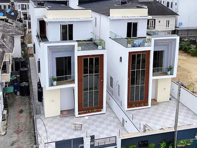Luxury Spot on Brand New 5 Bedroom Detached Home with Swimming Pool F — Lekki, Lagos