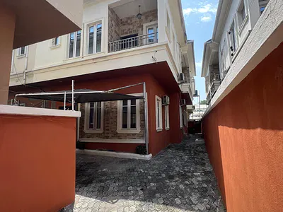 Luxury 4 Bedroom Semi Detached Duplex with BQ — Chevron, Lekki Phase 2, Lekki, Lagos