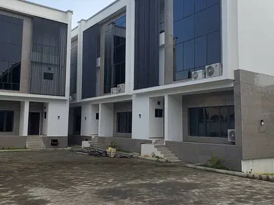 Newly Built and Serviced 3 Bedroom Terraced Duplex with BQS — Maitama District, Abuja