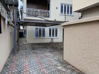 Nicely Built 5 Bedroom Semi Detached Duplex with BQ — Agungi/Idado Estate Lekki Lagos, Idado, Lekki, Lagos