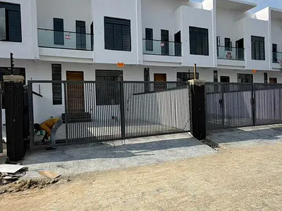 Nicely Built 4 Bedroom Self Compound Terrace Duplex + BQ — Lekki, Lagos