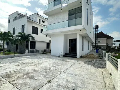 Luxury 5 Bedroom Detached Duplex with Swimming Pool & BQ — Osapa, Lekki, Lagos