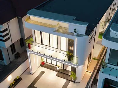 Contemporary 5 Bedroom Fully Detached Duplex with BQ and Swimming Pool — VGC, Lekki, Lagos