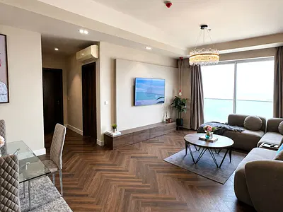 2 Bedroom Waterfront Apartment with Pool, Gym, City/ Water-View — Bluewaters Oniru, Victoria Island (VI), Lagos