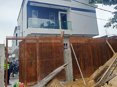 4 Bedroom Semi-Detached Duplex with BQ — Off Bode Thomas, Surulere, Lagos
