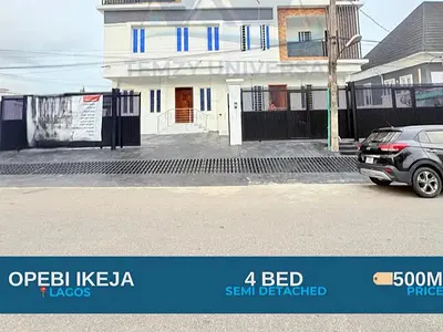 4 Bedroom Semi-Detached Duplex — Ikeja, Lagos