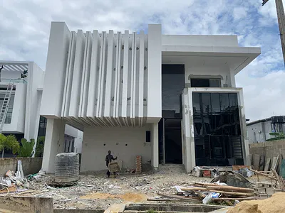 Enormous 5 Bedroom Duplex with a BQ, Pool, Solar — Lekki, Lagos