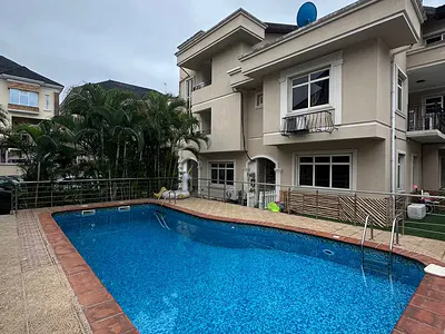 Well-Maintained 4 Bedroom Terrace with Swimming Pool — Oniru, Victoria Island (VI), Lagos
