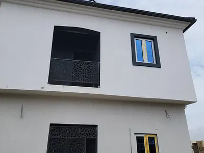 Newly Built Standard Mini Flat with 2 Toilets (Upstairs and Downstairs) — Langbasa Ajah Lagos, Ajah, Lagos