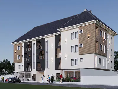 12 Units 2 Bedroom Apartments (Ongoing Development) — Ebute Metta West, Yaba, Lagos