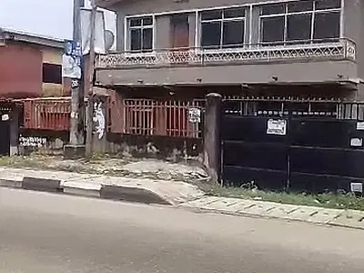 Block of 2 Units of 3 Bedroom Flats + 1 Room BQ — Off Pedro Street, Shomolu, Lagos