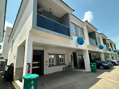 Tastefully Finished 4 Bedroom Terraced Without BQ — Alexandra Terraces, Gbangbala Street, Ikate, Lekki, Lagos